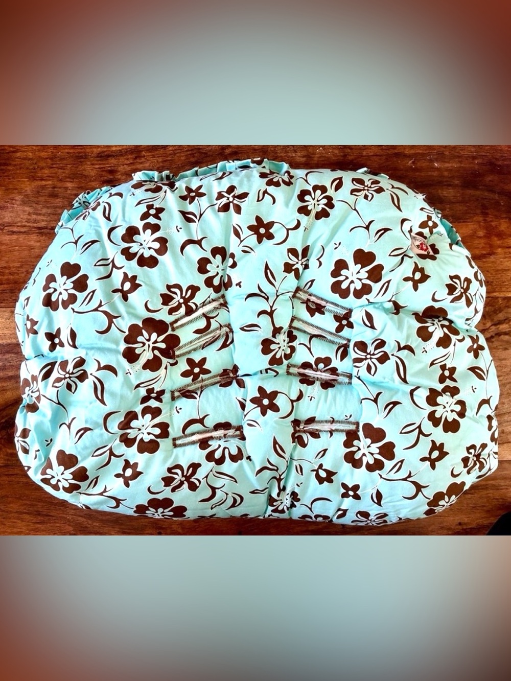 Hula Moon Hawaiian print toddler carseat cover